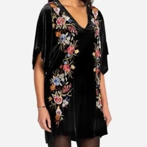 Johnny Was heavily embroidered “Isla” dress NWT - Picture 11 of 12